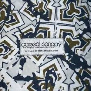 Carseat Canopy Geometric Cover
